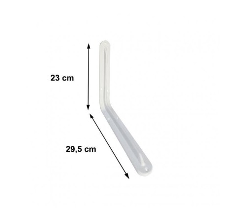 Raf Altı 10x12 mm Beyaz Raf Altı 10x12 mm Beyaz