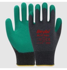 Beybi PL17 Flex Likralı İpten Örme Lateks Eldiven NO:10 Yeşil