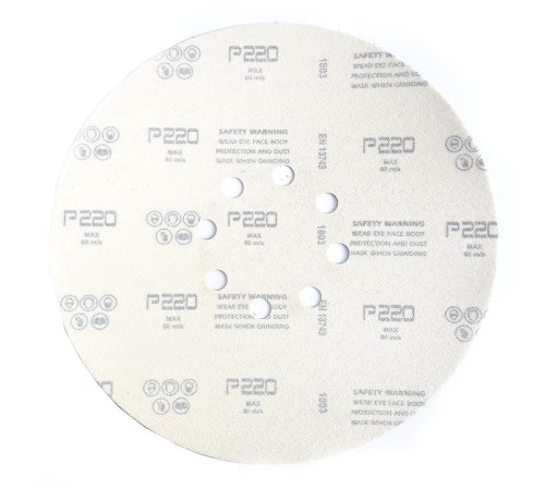 Velcro 225 mm 220 Kum Alçı Zımpara Makinası Yedeği
