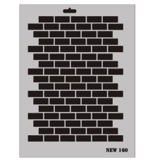 Rich New Seri N-160 Stencil 35x25 cm