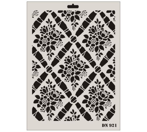 Rich Dantel Seri DN-921 Stencil 35x25 cm Rich Dantel Seri DN-921 Stencil 35x25 cm
