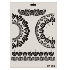 Rich Dantel Seri DN-922 Stencil 35x25 cm