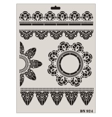 Rich Dantel Seri DN-924 Stencil 35x25 cm
