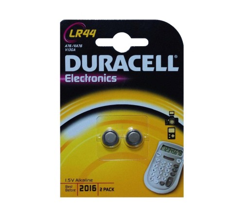 Duracell LR44/AG13/A76 1.5 Volt Alkalin Pil 2'li Paket Duracell LR44/AG13/A76 1.5 Volt Alkalin Pil 2'li Paket