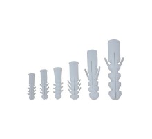 Plastik Dubel Beyaz 8 mm ( 100 Adet )