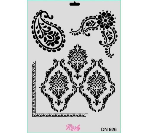 Rich Dantel Seri DN-926 Stencil 35x25 cm Rich Dantel Seri DN-926 Stencil 35x25 cm