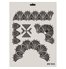 Rich Dantel Seri DN-918 Stencil 35x25 cm