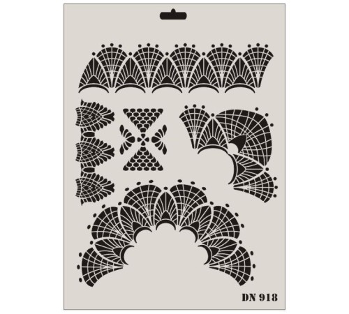 Rich Dantel Seri DN-918 Stencil 35x25 cm Rich Dantel Seri DN-918 Stencil 35x25 cm
