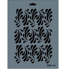 Rich New Seri N-141 Stencil 35x25 cm