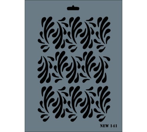 Rich New Seri N-141 Stencil 35x25 cm Rich New Seri N-141 Stencil 35x25 cm
