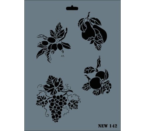 Rich New Seri N-142 Stencil 35x25 cm Rich New Seri N-142 Stencil 35x25 cm
