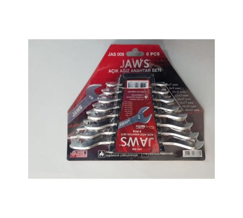 Jaws 8 Parça Açık Ağız Anahtar Takımı