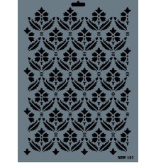 Rich New Seri N-157 Stencil 35x25 cm