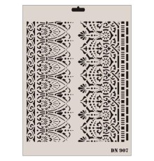 Rich Dantel Seri DN-907 Stencil 35x25 cm