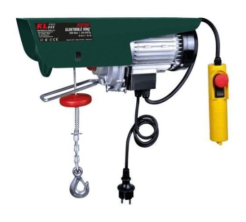 KLPRO KLV250 250-500 Kg  Elektrikli Vinç