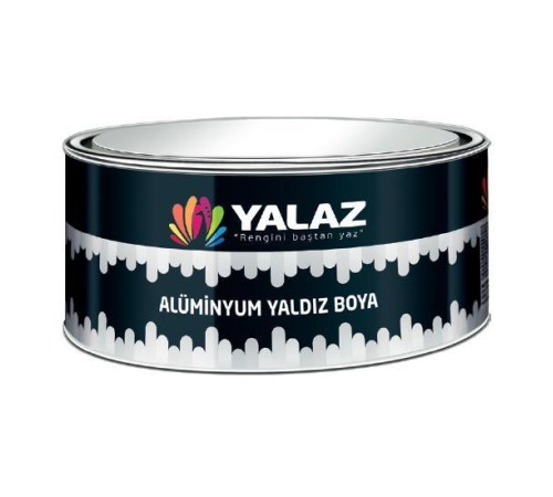 Yalaz Alüminyum Yaldız Eskitme Boya 0,75 Litre