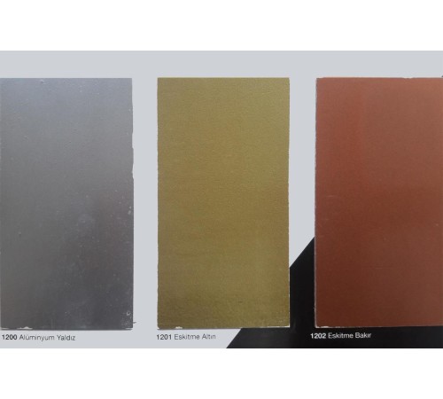 Yalaz Alüminyum Yaldız Eskitme Boya 0,75 Litre