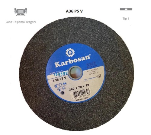 Karbosan 200X20X20 36 Kum NK Taşlama Taşı Karbosan 200X20X20 36 Kum NK Taşlama Taşı