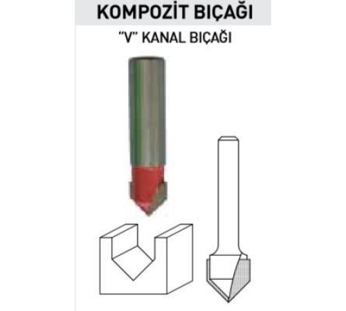 Topshop 14479 Kompozit Freze Bıçağı 1X12 mm Topshop 14479 Kompozit Freze Bıçağı 1X12 mm