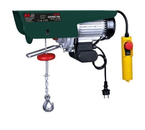 KLPRO KLV125 125-250 Kg  Elektrikli Vinç