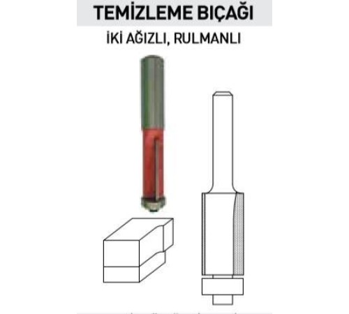 Topshop 14483 Rulmanlı Temizleme Bıçağı 13X50X12 mm