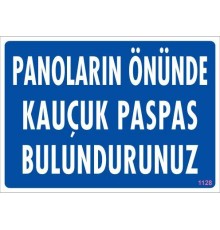 Elektrik Panosu Levhası 25x35 KOD:1128