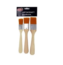 Rich 3'lü Ekonomik Sarı Uç Zemin Fırça Seti