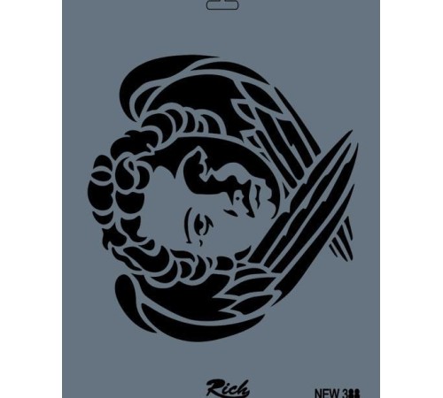 Rich New Seri N-388 Stencil 35x25 cm Rich New Seri N-388 Stencil 35x25 cm