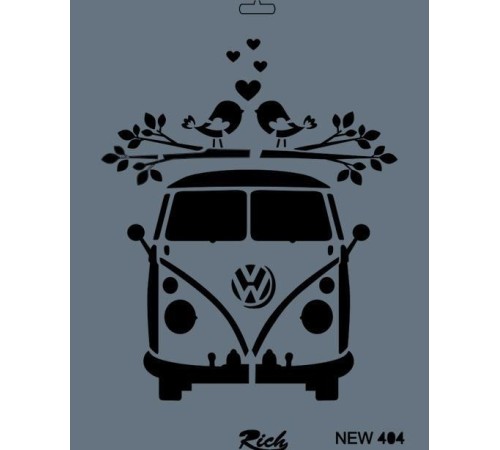 Rich New Seri N-404 Stencil 35x25 cm