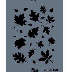 Rich New Seri N-460 Stencil 35x25 cm