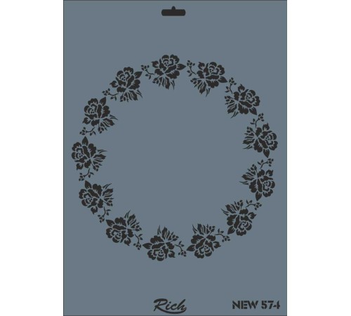 Rich New Seri N-574 Stencil 35x25 cm Rich New Seri N-574 Stencil 35x25 cm
