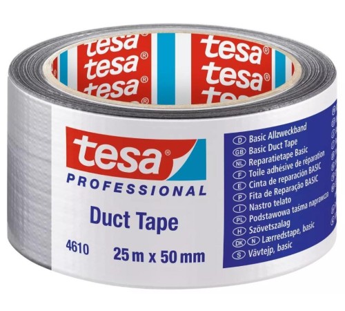 Tesa 4610 Duck Bantı Gri 50 mm 25 Metre Tesa 4610 Duck Bantı Gri 50 mm 25 Metre