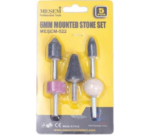 Meşem 522 Mini Taşlama Seti 5 Parça