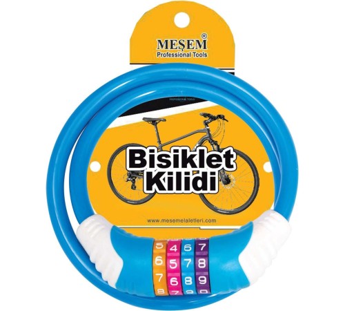 Meşem 603 Şifreli Bisiklet Kilidi