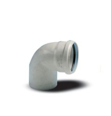 Ege Yıldız 125X90 Pvc Kapalı Dirsek 3,2 mm