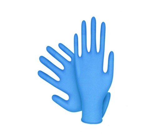 Handy Mavi Lateks Medium Pudrasız Muayene Eldiveni