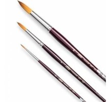 Luna Suluboya - Rütuş Fırçası Yuvarlak No: 4