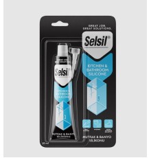 Selsil Mutfak ve Duşakabin Silikonu Şeffaf 50 ml