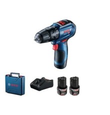 Bosch GSB 12V-30 Çift Akülü Darbeli Delme Vidalama