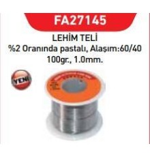 Fastbond 27145 Lehim Teli 1 mm 100 gr