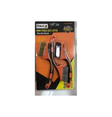 Stilson VC10-XY6310 Mini Fırça Seti 3 Parça