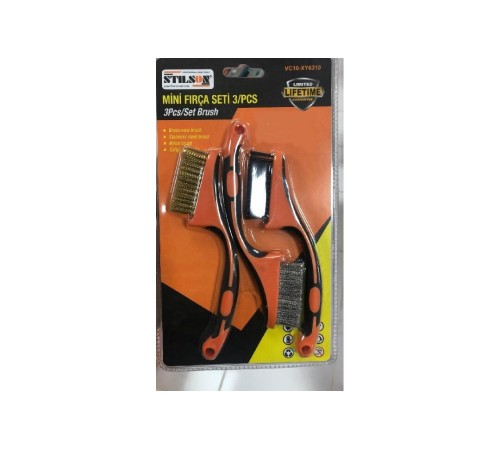 Stilson VC10-XY6310 Mini Fırça Seti 3 Parça