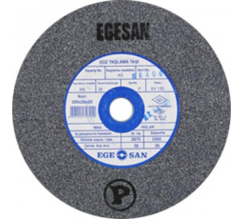 Egesan Düz Taşlama Taşı 175X20X20 mm 80 Kum