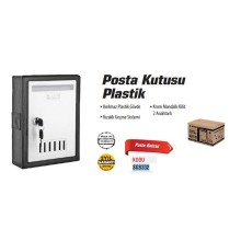 SGS 332 Plastik Posta Kutusu 2 Anahtarlı