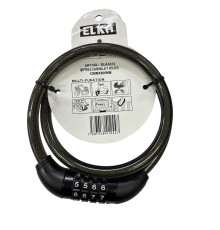 Elka 312 Şifreli Bisiklet Kilidi 80 cm