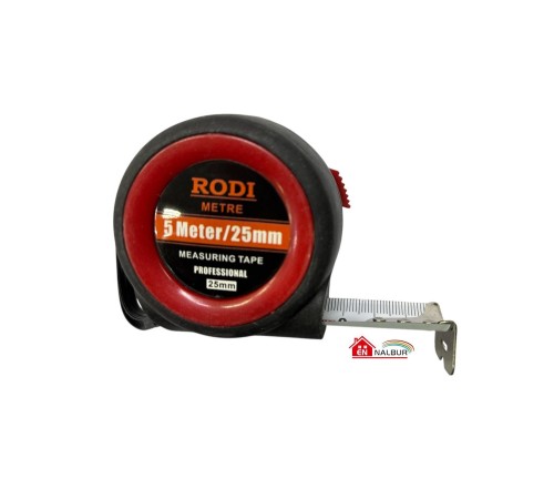 Rodi Şerit Metre 5 Metre 25 mm