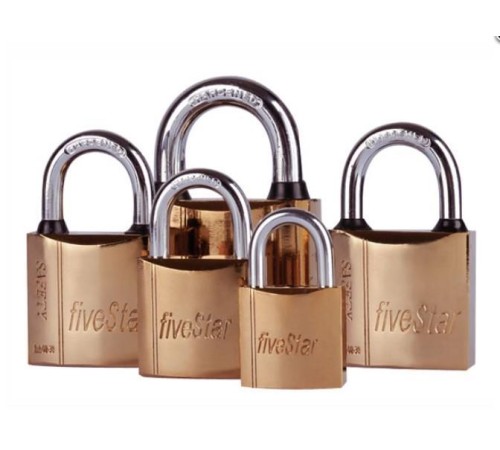 Fivestar Sarı Asma Kilit 50 mm