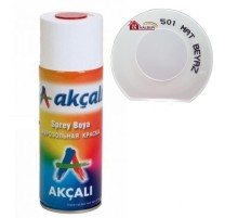 Akçalı Sprey Boya 400 ml 501 Mat Beyaz