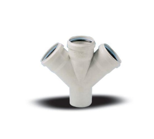 Ege Yıldız 110X110X110 Pvc Çift Çatal 3,2 mm Ege Yıldız 110X110X110 Pvc Çift Çatal 3,2 mm