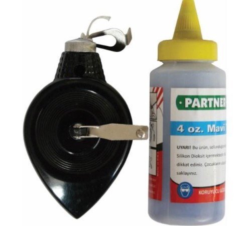 Partner 09927 Çizim İpi ve Boyası 30 mt Mavi